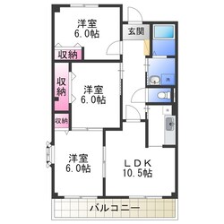 マンションミカの物件間取画像